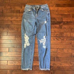 Wild Fable Distressed Mom Jeans